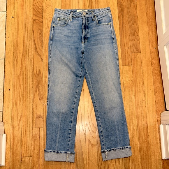 ✨ AMO Denim ✨ Chloe Crop Jeans Forever Young Wash Size 26 $278 - Picture 10 of 15